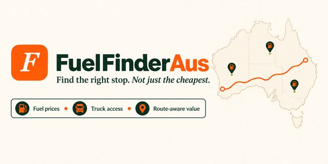 FuelFinderAus — Find the right stop. Not just the cheapest.